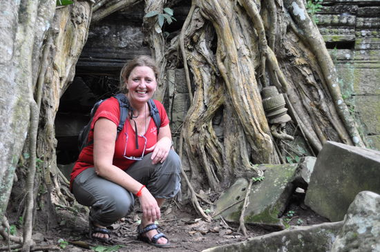 Suchbild: Wo ist der Kopf der Statue?