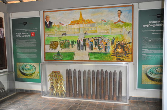 Im Minenmuseum wurde das ganze Elend des Landes präsentiert.