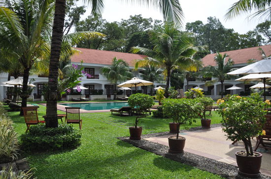 Meine kleine Oase und die gerade richtig war um anzukommen.