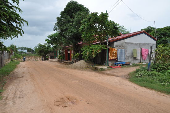 Blick zurück zum Flughafen 