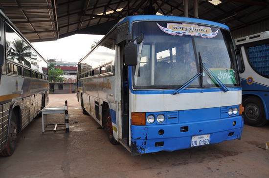 Der Bus nach Pakse (Süden von Laos)