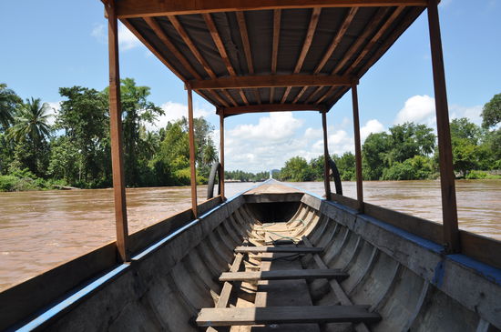 mit meinem Privatboot ...