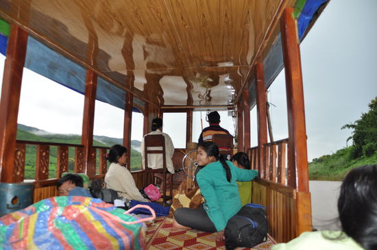 Zwischen diesen Leuten ließ es sich gut relaxen