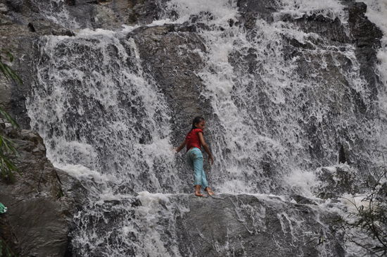 Wasserfall in der Nähe von Luangnamtha