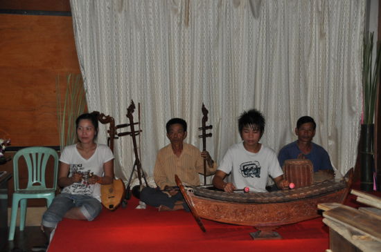 An einem Abend im Manychanh Guesthouse