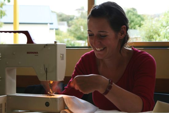 Oh, was werden die neuen Vorhänge schön!