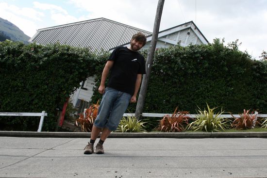 Und Tobi. Die Baldwin Street machts möglich.