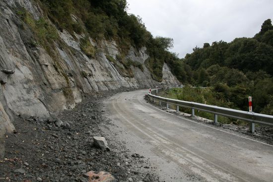 Steinschlag = wirklich Steinschlag