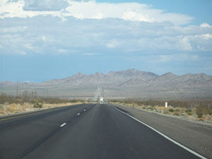 Die Interstate 40 bringt uns nach Arizona
