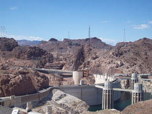 Der Hoover Dam ist dir Grenze...