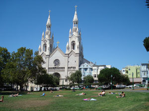 Kirche am Washington Square in Little Italy