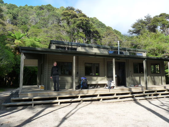 Die "Bark Bay Hut"