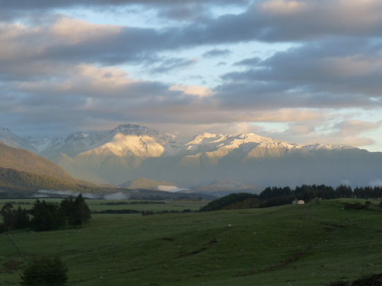 Sonnenaufgang am naechsten morgen in die andere Richtung