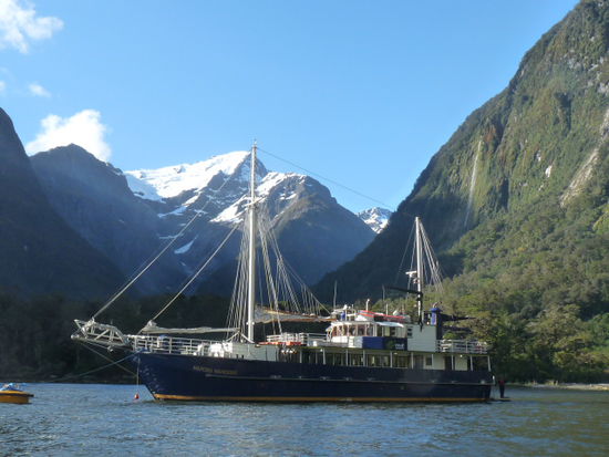 Unser Schiff, die Milford Wanderer