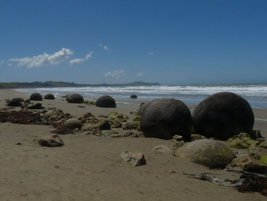Die "Moeraki Boulders"