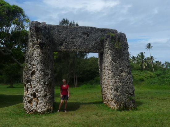 Ha'amonga'a Maui Trilithon, Stonehenge der Suedsee.