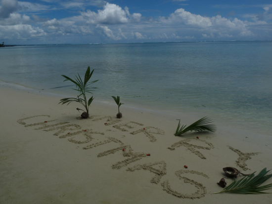 Unser privater Weihnachtsstrand auf Samoa!
