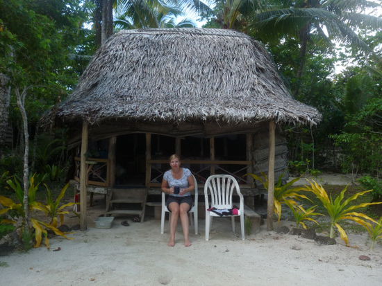 Unser Open Beach Fale
