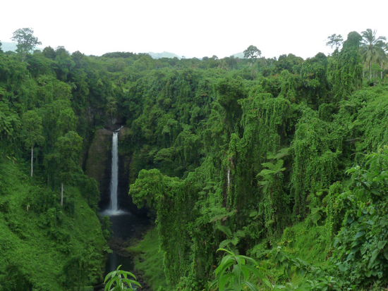 Sopoaga Falls auf dem Weg nach Lalomanu