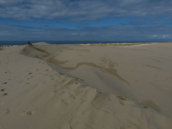 Sand und Meer und Matze mittendrin