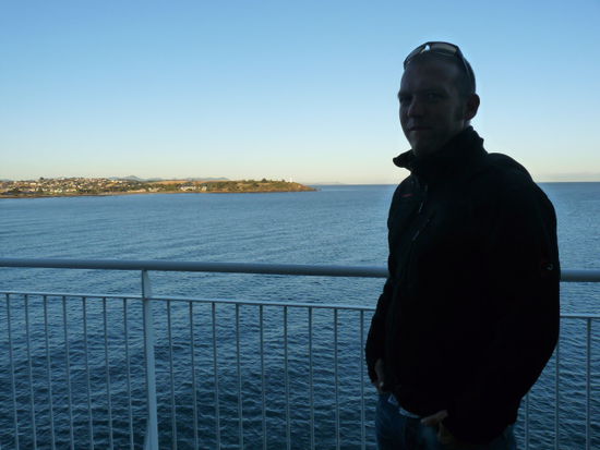 Auf der Faehre Richtung Tassie