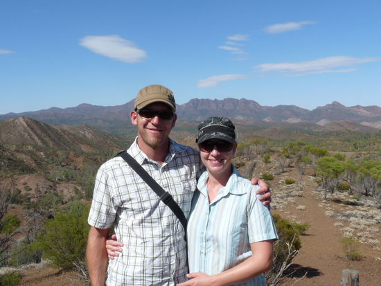 Flinders Ranges im Hintergrund