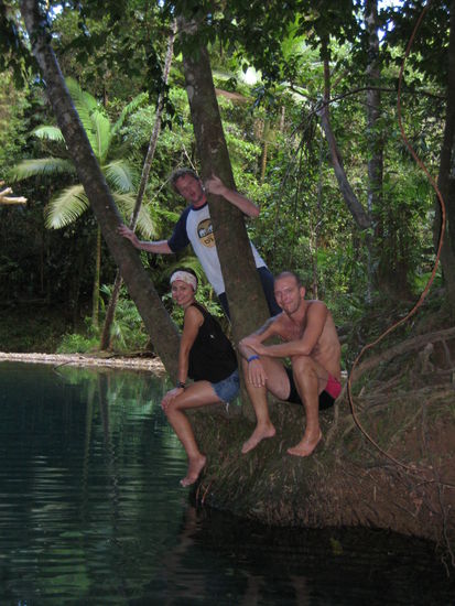 Jasmin, Mike und Matze