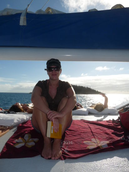 Relaxen aufm Boot