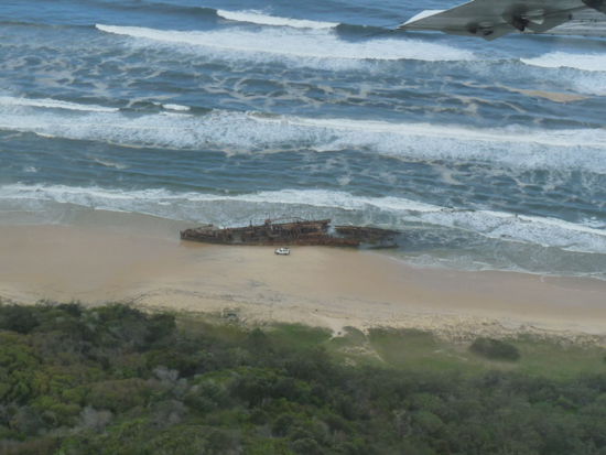 Das Wrack der Maheno