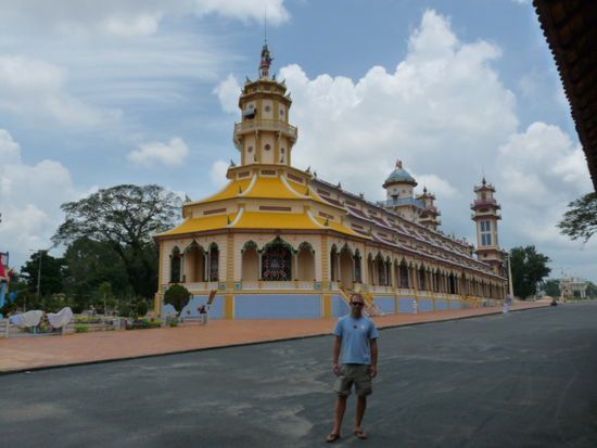 Tempel von hinten