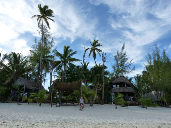 Links unsere Beach Hut