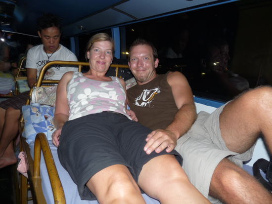 80 cm breite Pritsche im Sleeping Bus