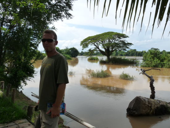 Ueberall kleine Inselchen im Mekong