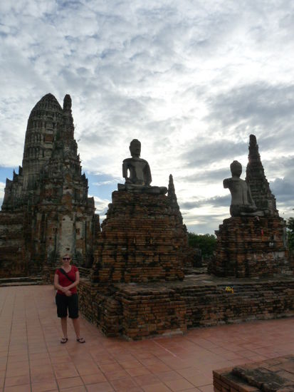 Wat Chai Wattanaram im Angkor Stil