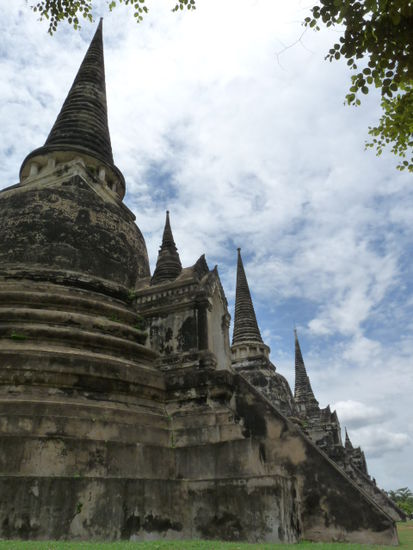 Stupas im Wat Phra Sanphet