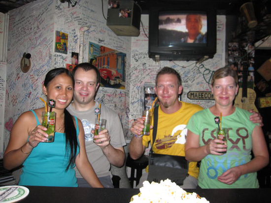 Mojito am letzten Abend in Shanghai