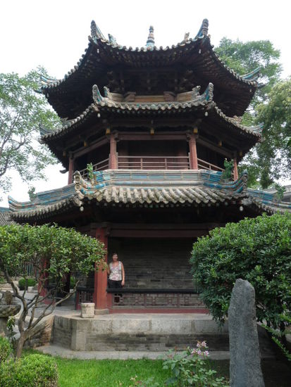 Pagode in der groessten Moschee Chinas