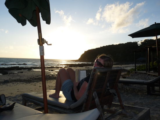 Sonnenuntergangsstimmung