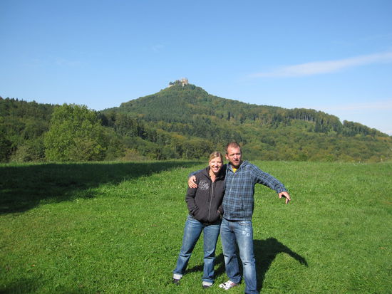 Die Hauptdarsteller der letzten 11 Monate: Claudia und Matze...