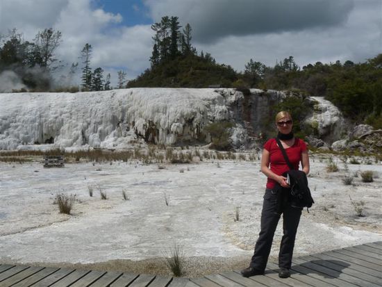 Wie im Winter, ist aber kein Schnee, sondern diverse Ablagerungen