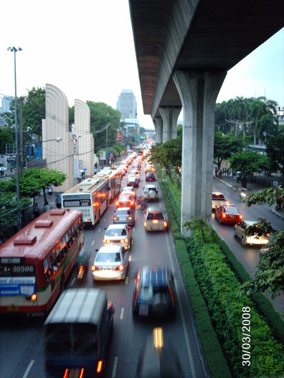 Rush Hour in Bangkok