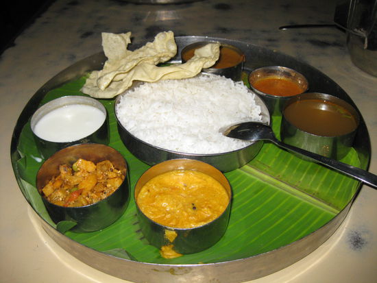 Mein erstes Thali ...