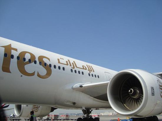 Der Uebeltaeter: Die Boing 777 in Dubai hatte mich 6 Stunden warten lassen!