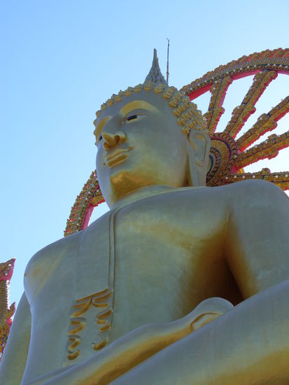 Der Big Budha mit Rad auf Koh Samui