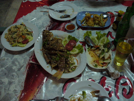 Red Snapper turned in brown 