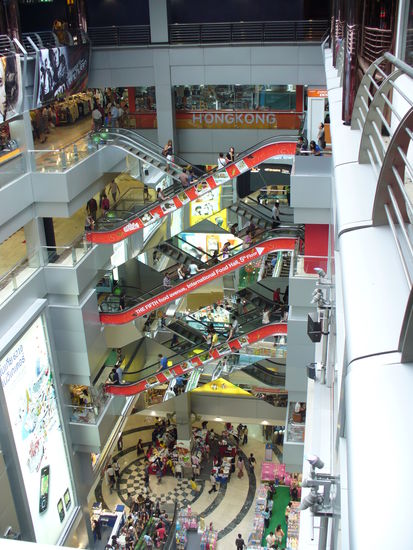 MBK von oben. Da wird es einem schwindelig.