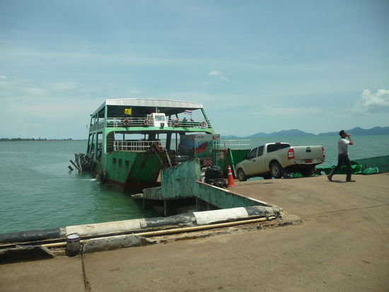 Autofaehre nach Koh Chang