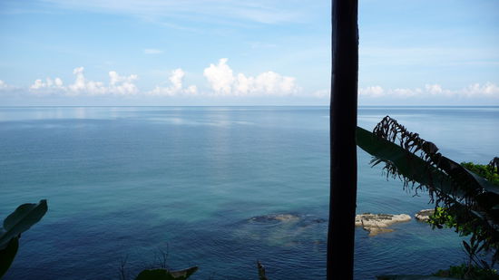 dasselbe um 7.00 frueh, man beachte das kristallklare Wasser 