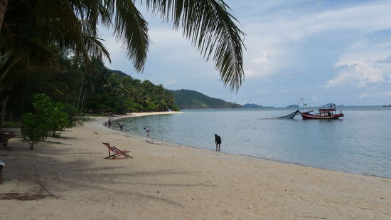 Suedende der Insel, zur Zeit absolut ruhig..