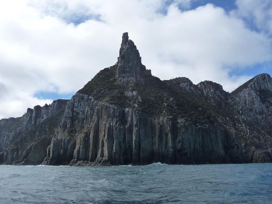 Das Blade (nix IT, nur Granit) - von oben wie unten beindruckend. (von oben eher sogar "frightening").